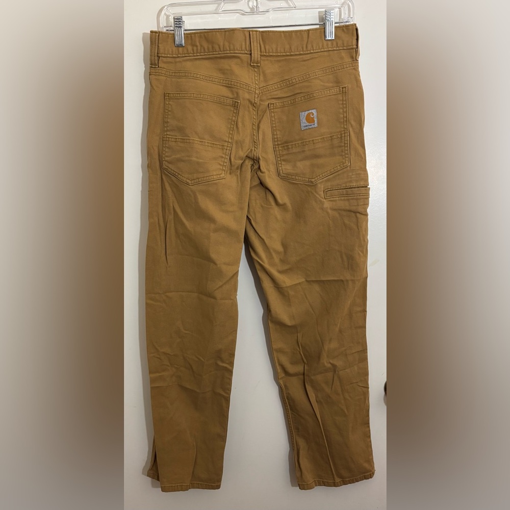 CARHARTT RUGGED FLEX® RELAXED FIT CANVAS 5-POCKET WORK PANT 30 x 30